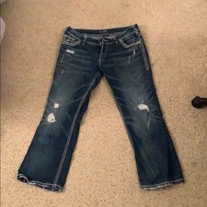 Bootcut Silver Jeans